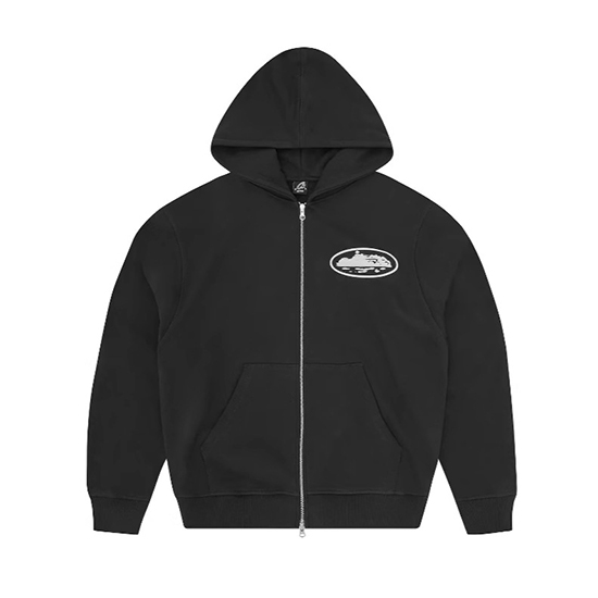 Sudadera Con Cremallera De La isla Corteiz