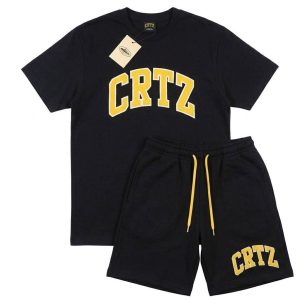 Conjunto corto negro CRTZ