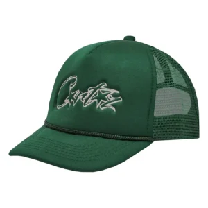 Gorra Trucker Corteiz Alcatraz Verde