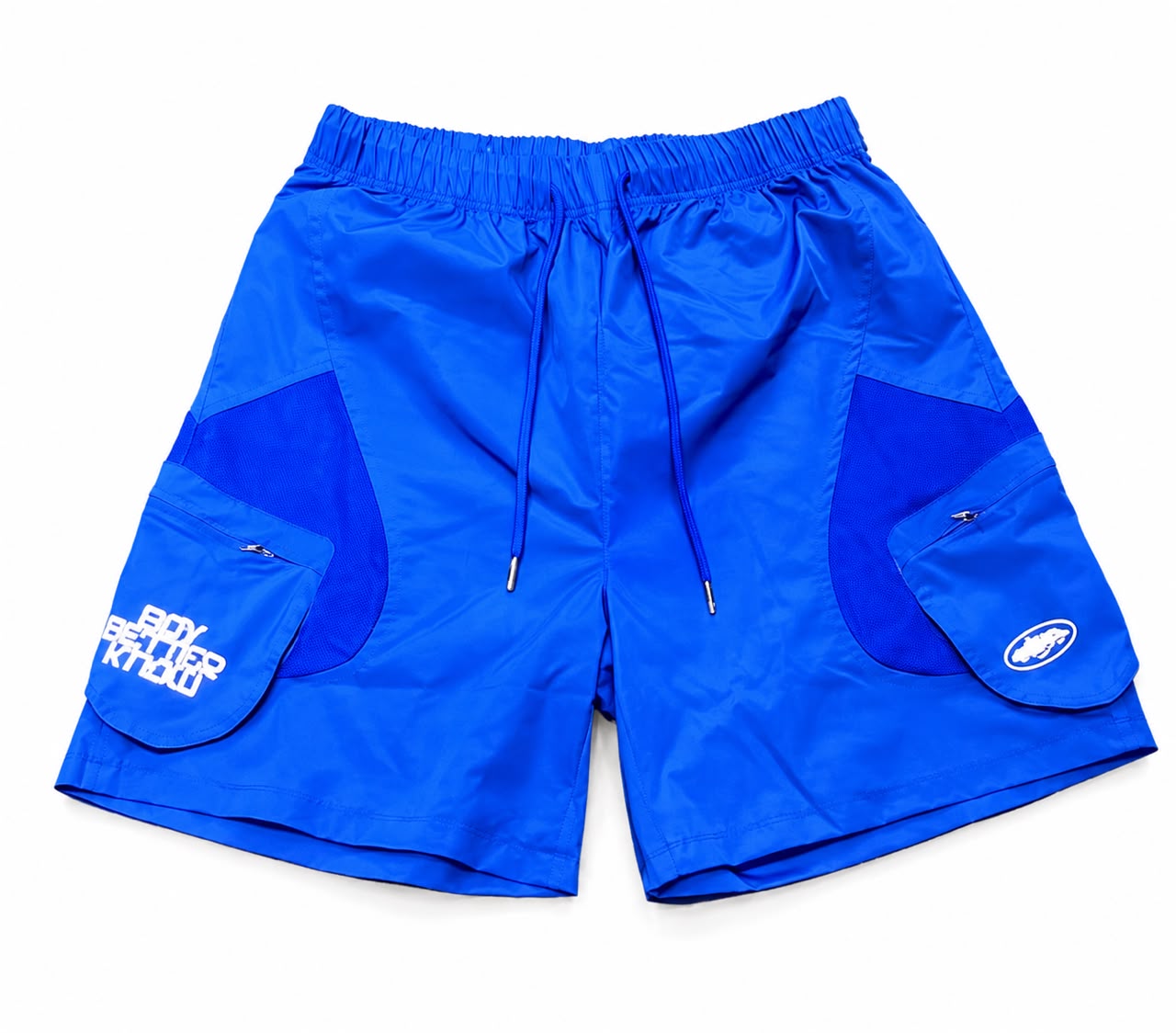 Corteiz X BBK shorts azul Corteiz X BBK shorts azul