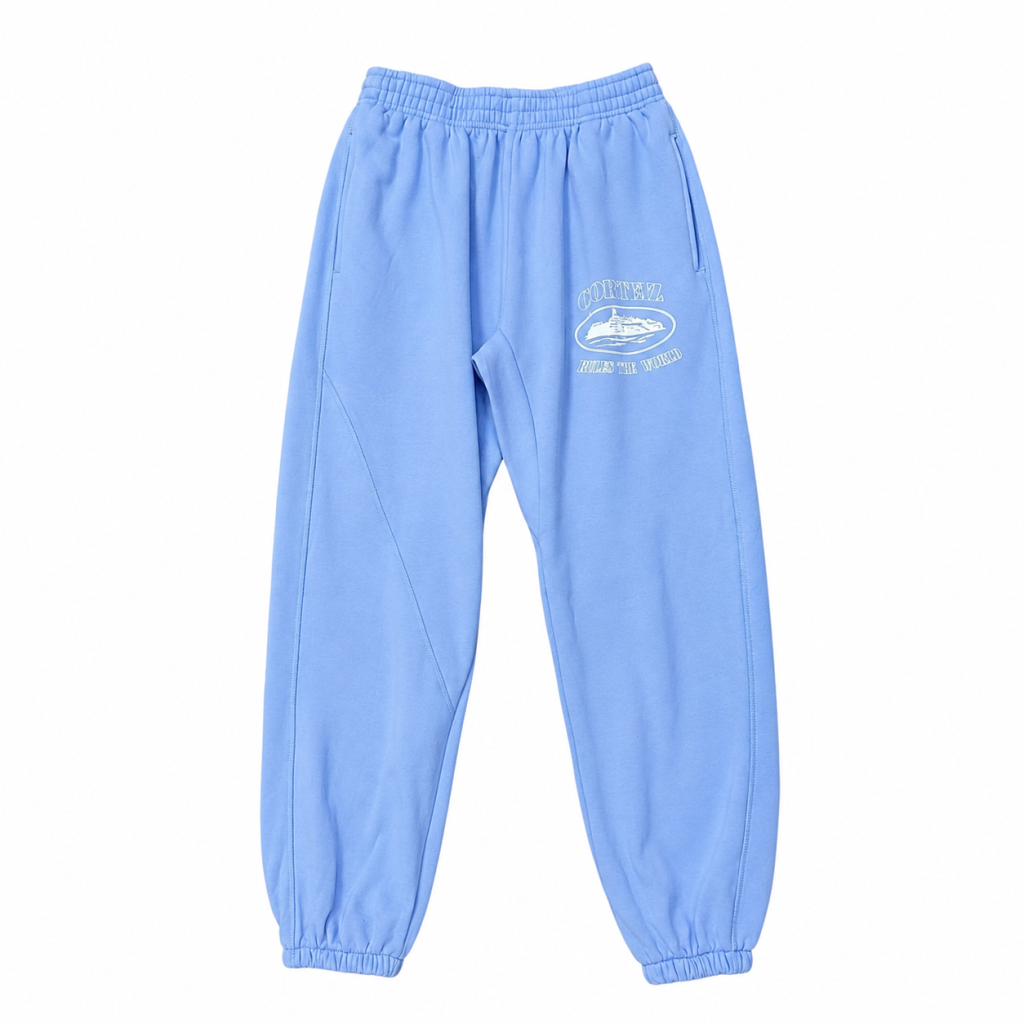 Pantalón Corteiz 5 Starz Alcatraz Azul Cielo