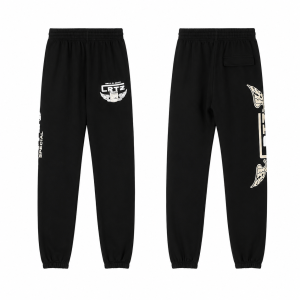 Pantalón deportivo Corteiz Gasolina Negro