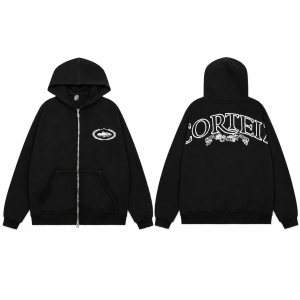 Sudadera Corteiz Superior Royale Negra/Dorada
