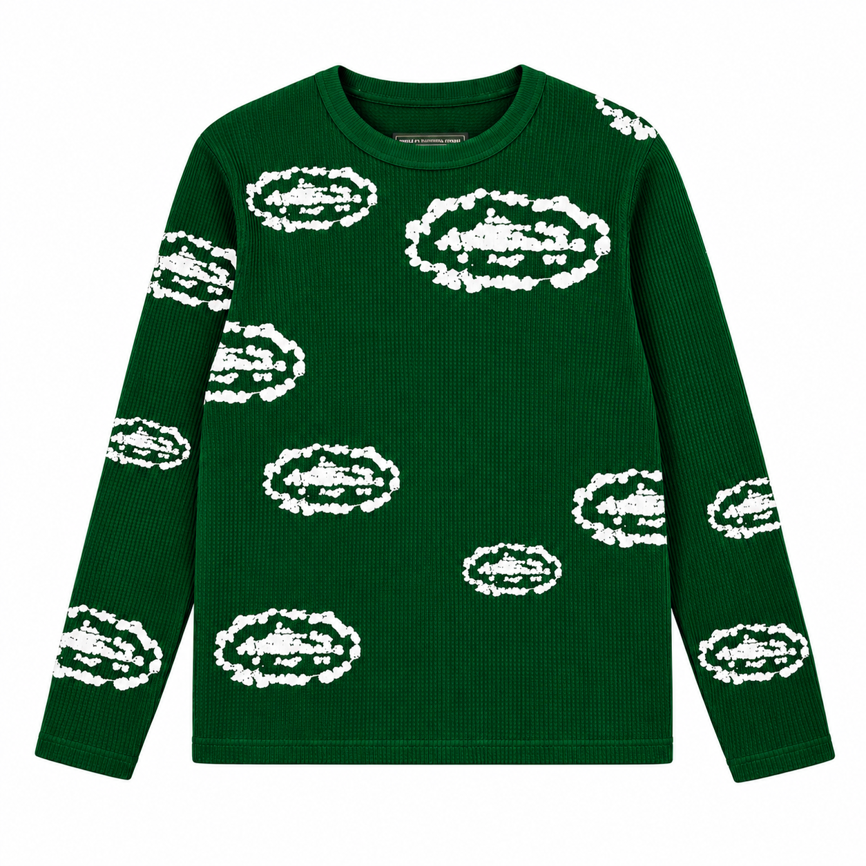 Jersey Corteiz x Denim Tears Island Wreath Verde Jersey Corteiz x Denim Tears Island Wreath Verde